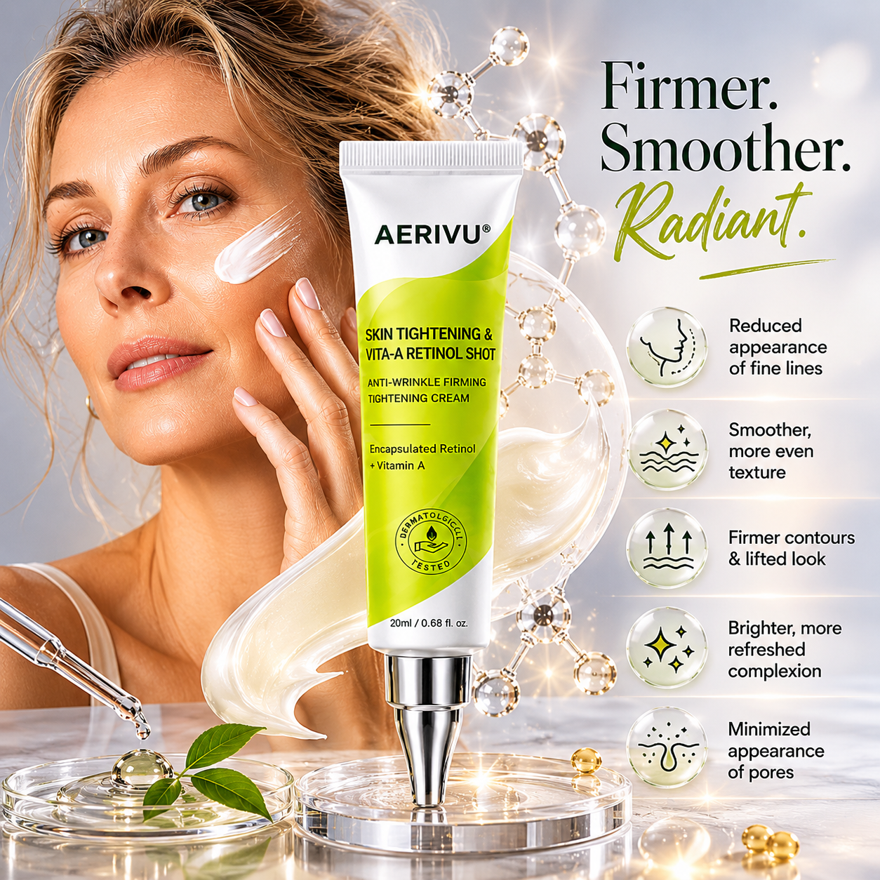 🔥Last Day Buy 1 Get 1 Free💫AERIVU® Skin Tightening & Vita-A Retinol Retinol shot