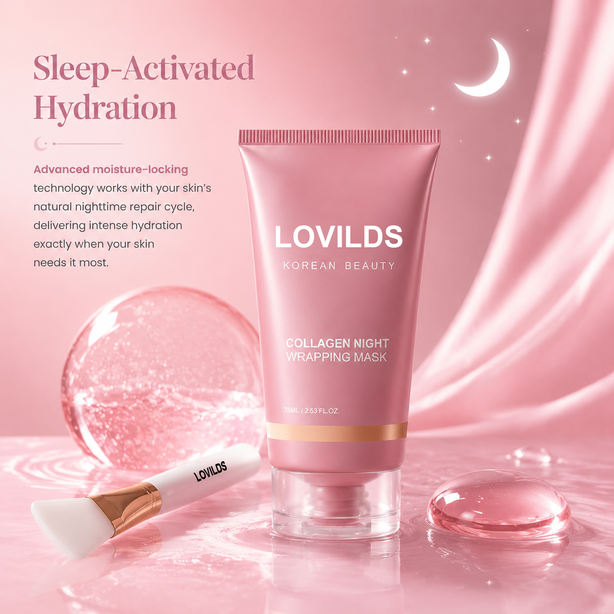 LOVILDS Collagen Night Wrapping Mask