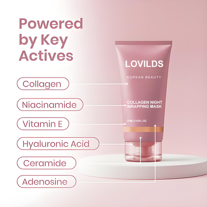 LOVILDS Collagen Night Wrapping Mask