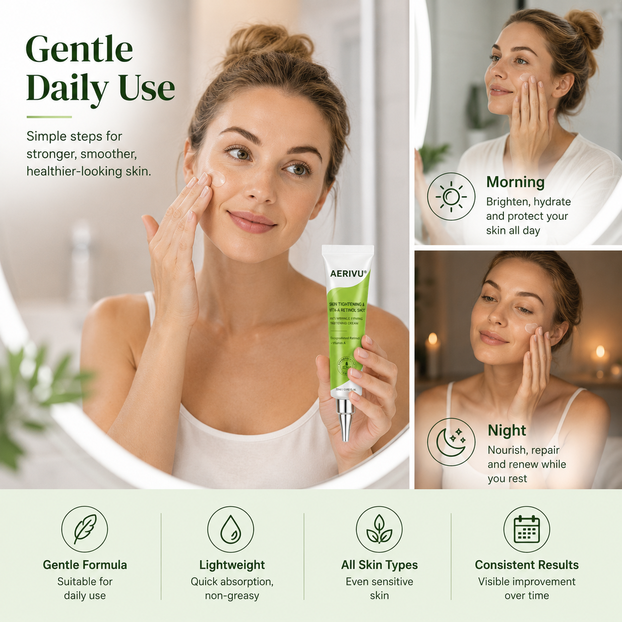 🔥Last Day Buy 1 Get 1 Free💫AERIVU® Skin Tightening & Vita-A Retinol Retinol shot