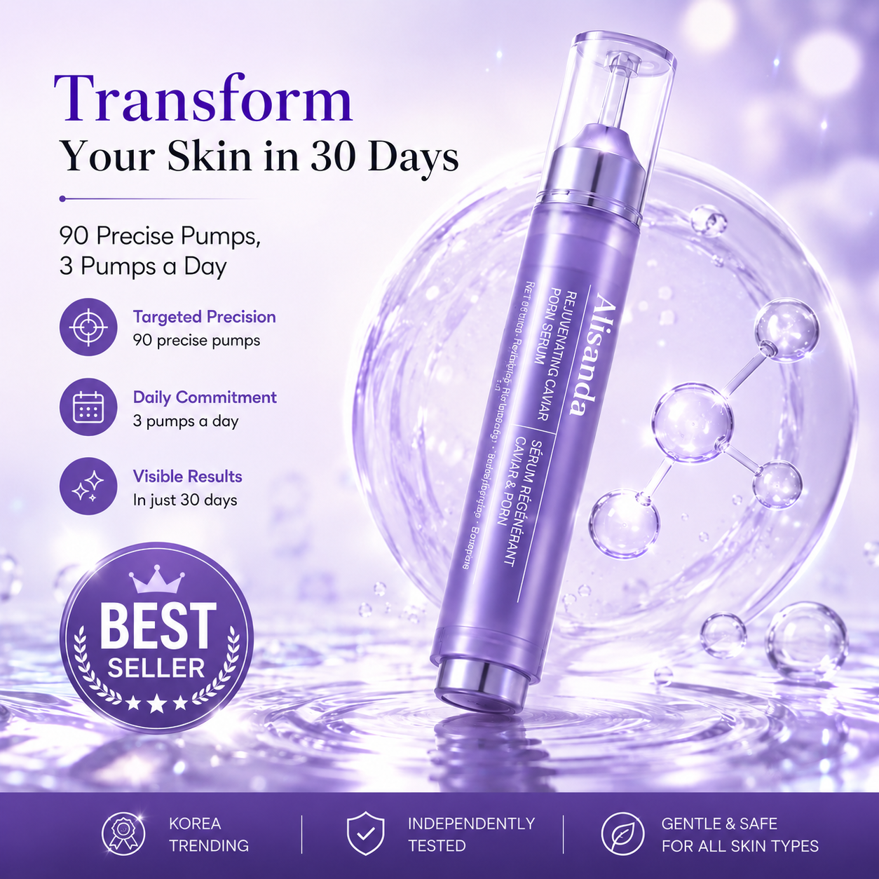 Alisanda™Caviar PDRN Serum