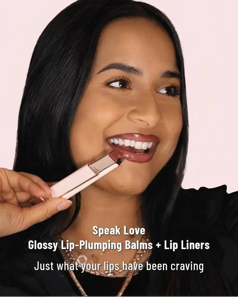 Speak Love Lip-Plumping Glossy Lip Balm